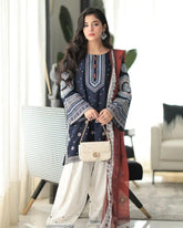 3 Pcs Embroidered - MPE-001